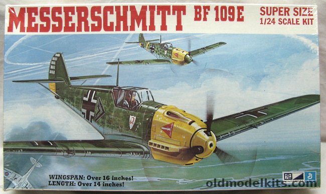 MPC 1/24 Messerschmitt Bf-109E - 'Richthofen' Geschwader JG2 or